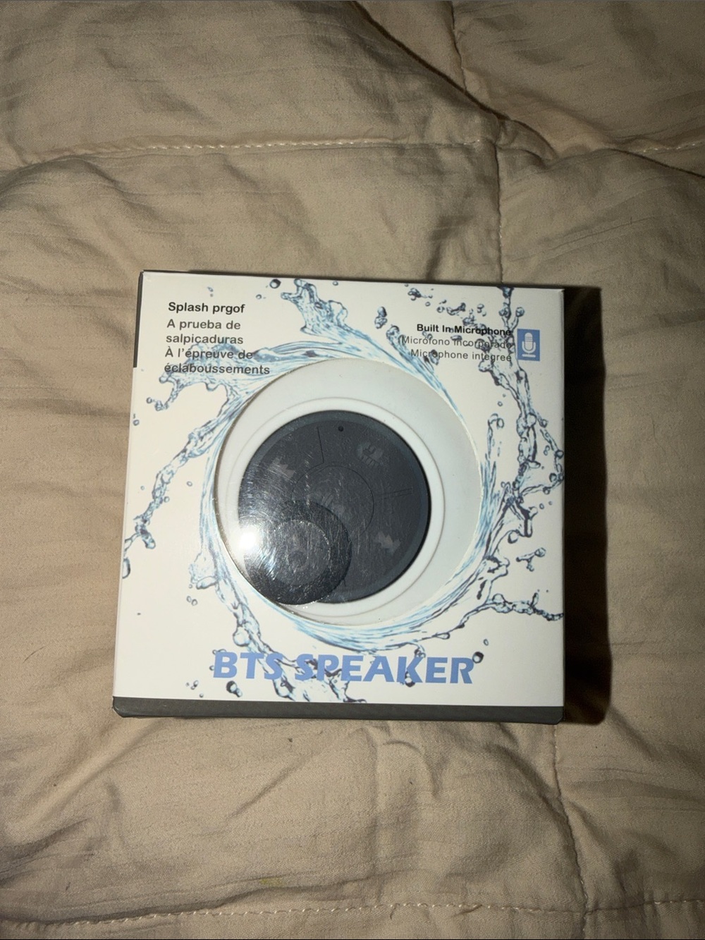BTS Speaker - Black Portable Waterproof Bluetooth Speaker